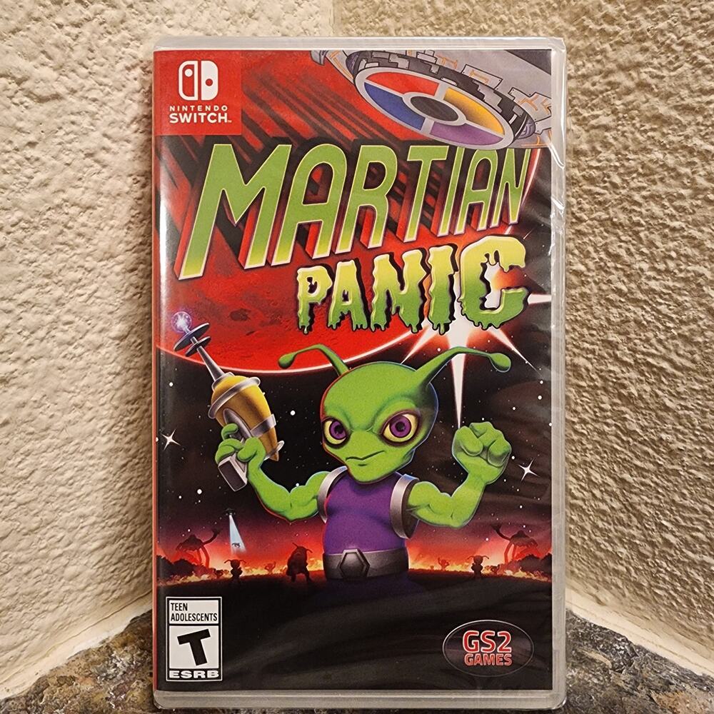 Game - Martian Panic (NEW) - Switch